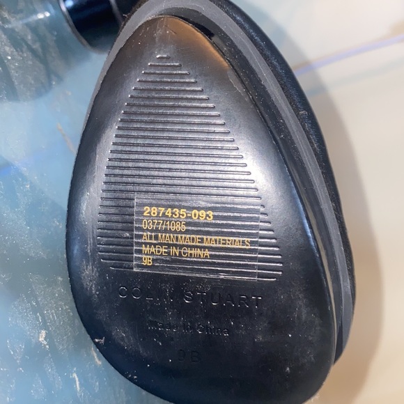 Black and Gold Colin Stewart Stilettos - Picture 8 of 10